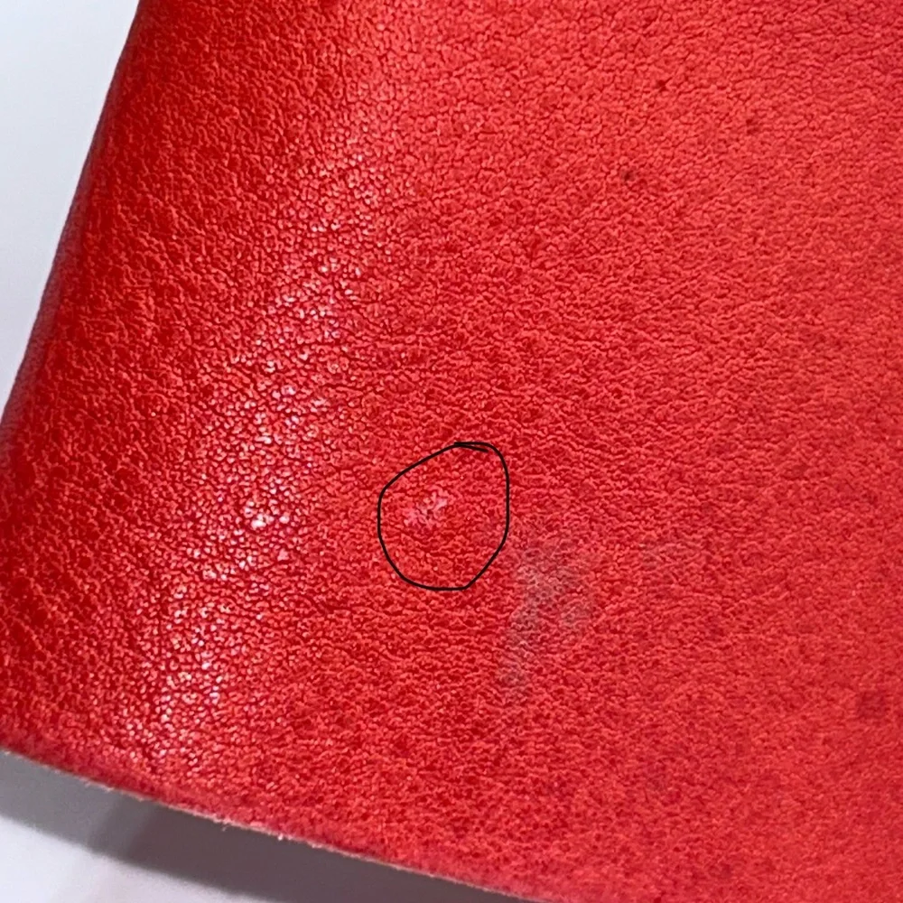Free People Red Leather Wallet - Picture 9 of 9